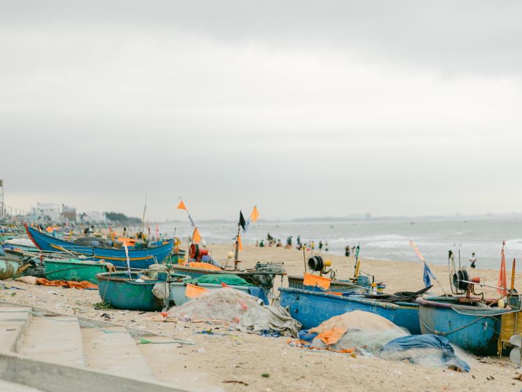 Làng chài yên bình cách TP.HCM chỉ vài giờ chạy xe máy