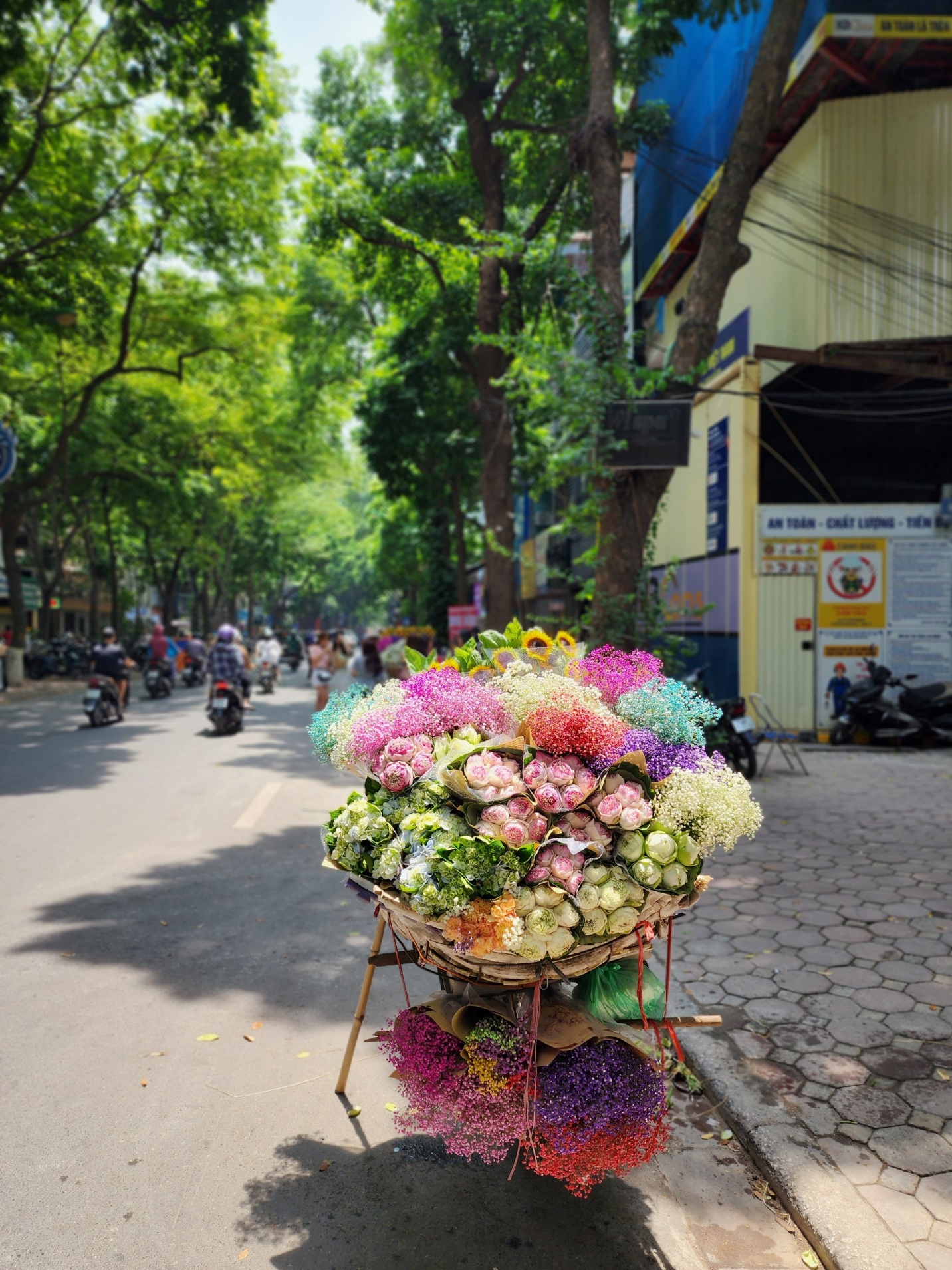 Hà Nội chạm thu qua những gánh hàng hoa - 2