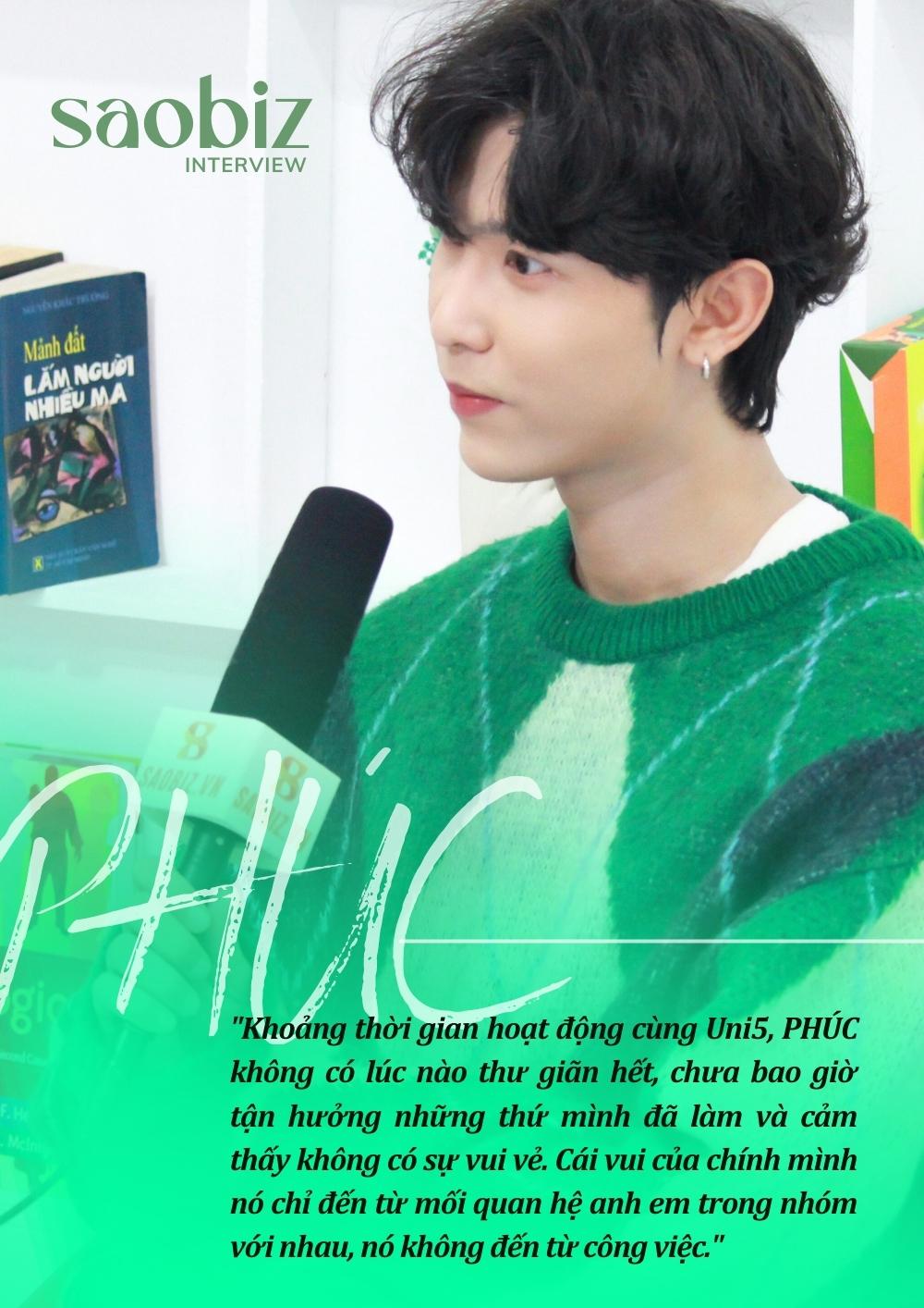 PHÚC - Cựu thành viên Uni5 tự nhận mình "ngu" trong tình yêu, có thể tắm 10 lần trên một dòng sông - 4