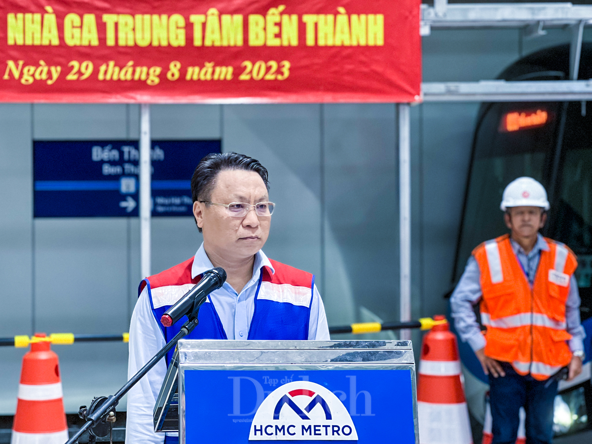 Sau 10 năm chờ đợi, chuyến tàu Metro đầu tiên lăn bánh thử nghiệm toàn tuyến - 6