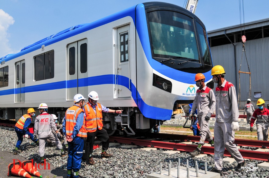 Sau 10 năm chờ đợi, chuyến tàu Metro đầu tiên lăn bánh thử nghiệm toàn tuyến - 5