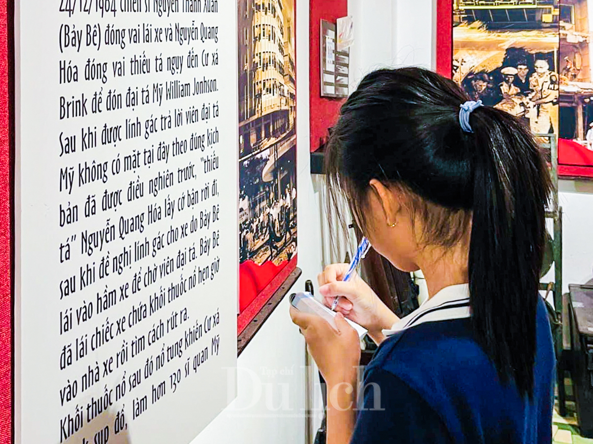 Bảo tàng Biệt động Sài Gòn - Gia Định thu hút khách du lịch dịp lễ 2/9 - 6