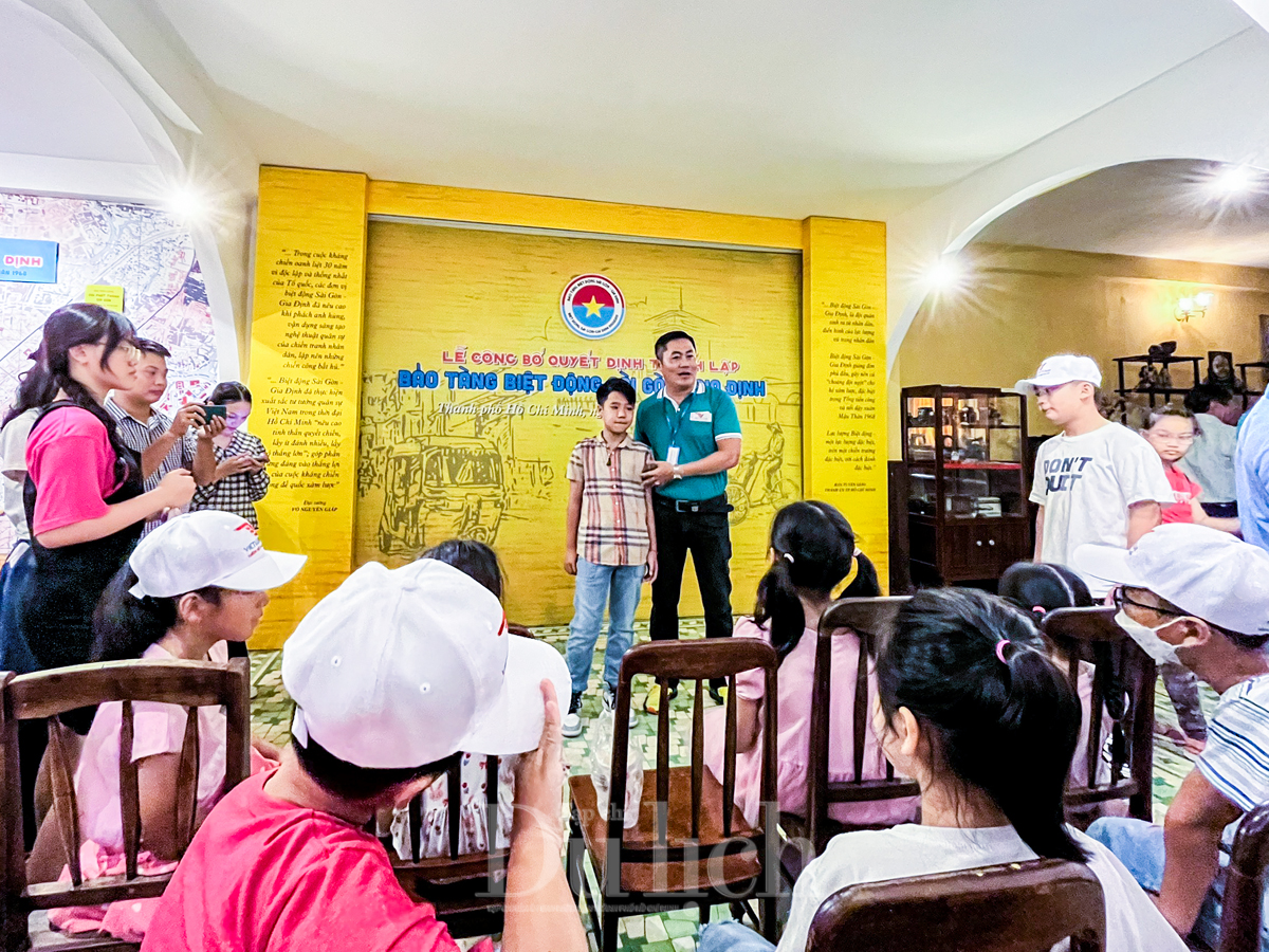 Bảo tàng Biệt động Sài Gòn - Gia Định thu hút khách du lịch dịp lễ 2/9 - 7