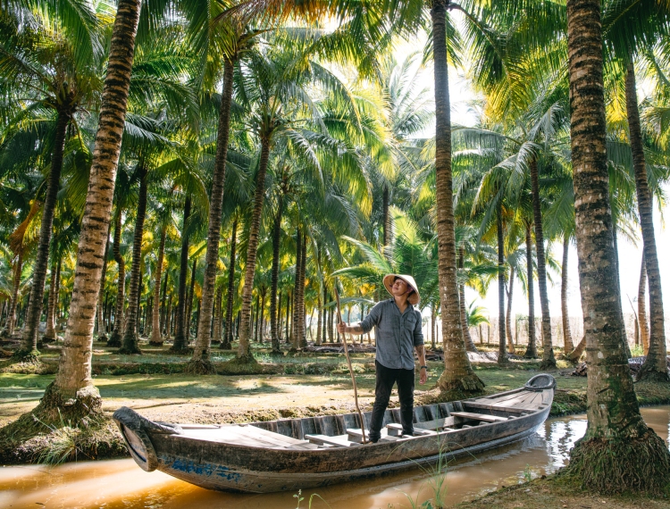 Cùng Vinh Gấu khám phá nét thú vị của cù lao Tân Lộc