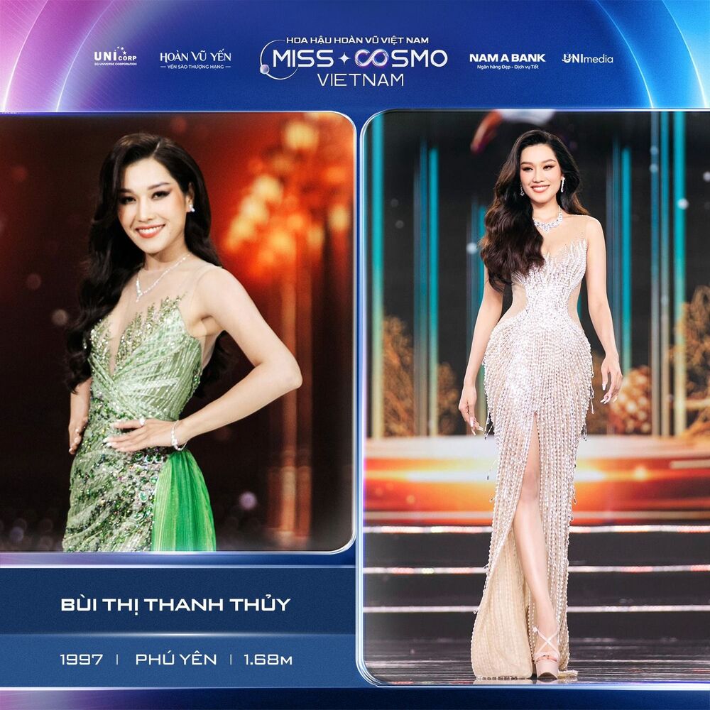 Hoa khôi sông Vàm, Top 15 Miss Grand Vietnam 2023 gây chú ý tại Hoa hậu Hoàn vũ Việt Nam 2023 - 2