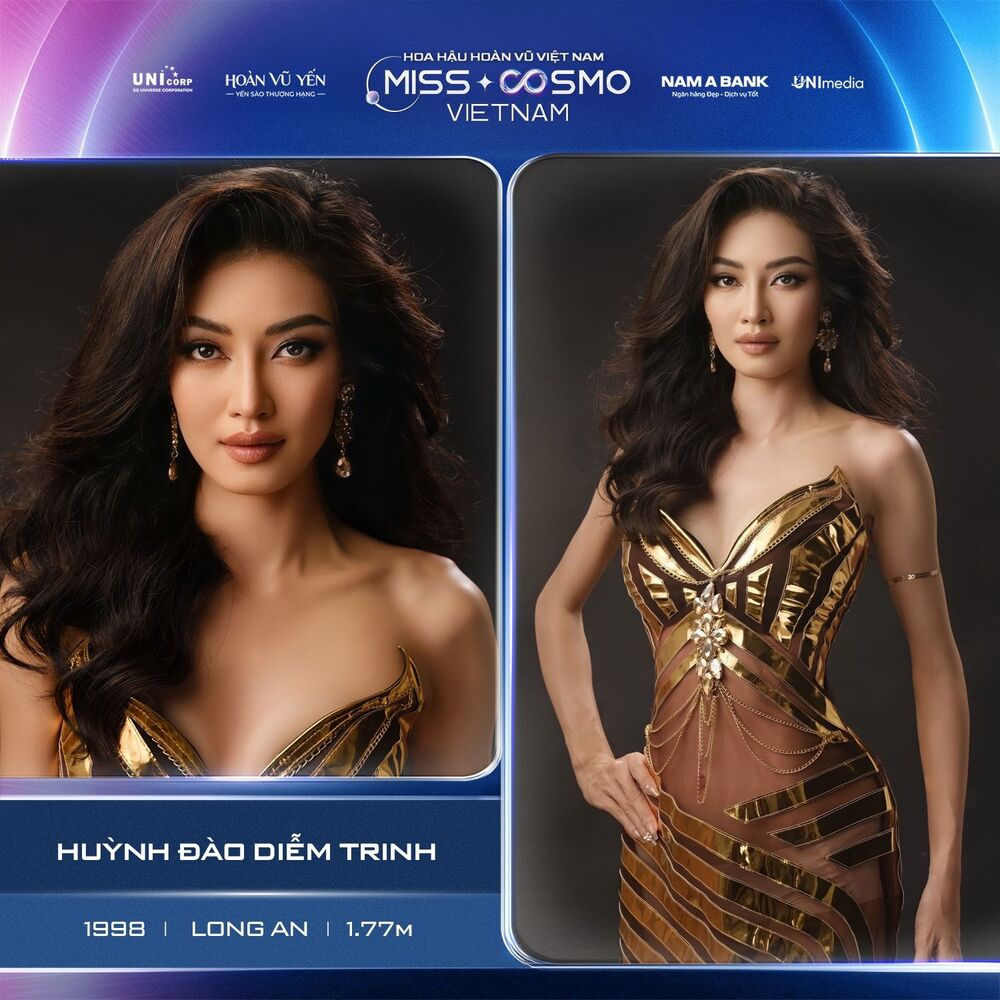 Hoa khôi sông Vàm, Top 15 Miss Grand Vietnam 2023 gây chú ý tại Hoa hậu Hoàn vũ Việt Nam 2023 - 1