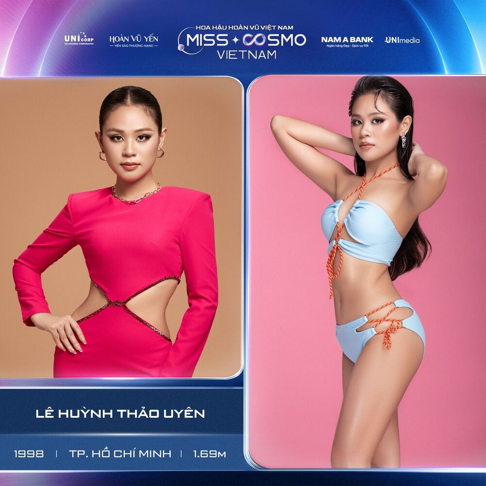 Hoa khôi sông Vàm, Top 15 Miss Grand Vietnam 2023 gây chú ý tại Hoa hậu Hoàn vũ Việt Nam 2023 - 5