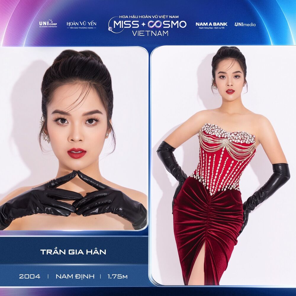 Hoa khôi sông Vàm, Top 15 Miss Grand Vietnam 2023 gây chú ý tại Hoa hậu Hoàn vũ Việt Nam 2023 - 3