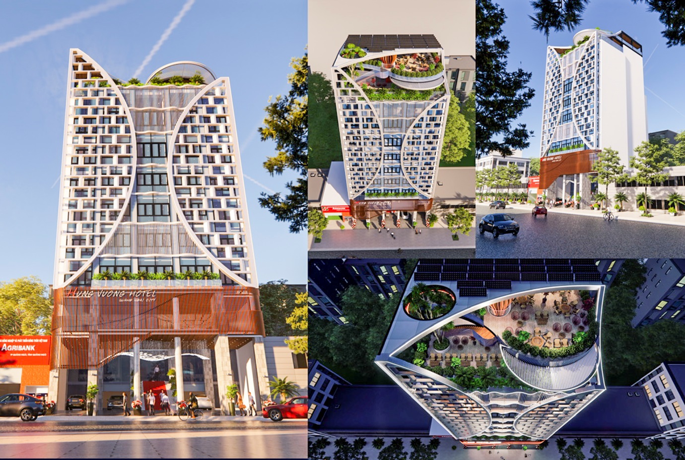 Nhiều phương án thiết kế độc đáo cho khách sạn Hùng Vương Quảng Ngãi - 10
