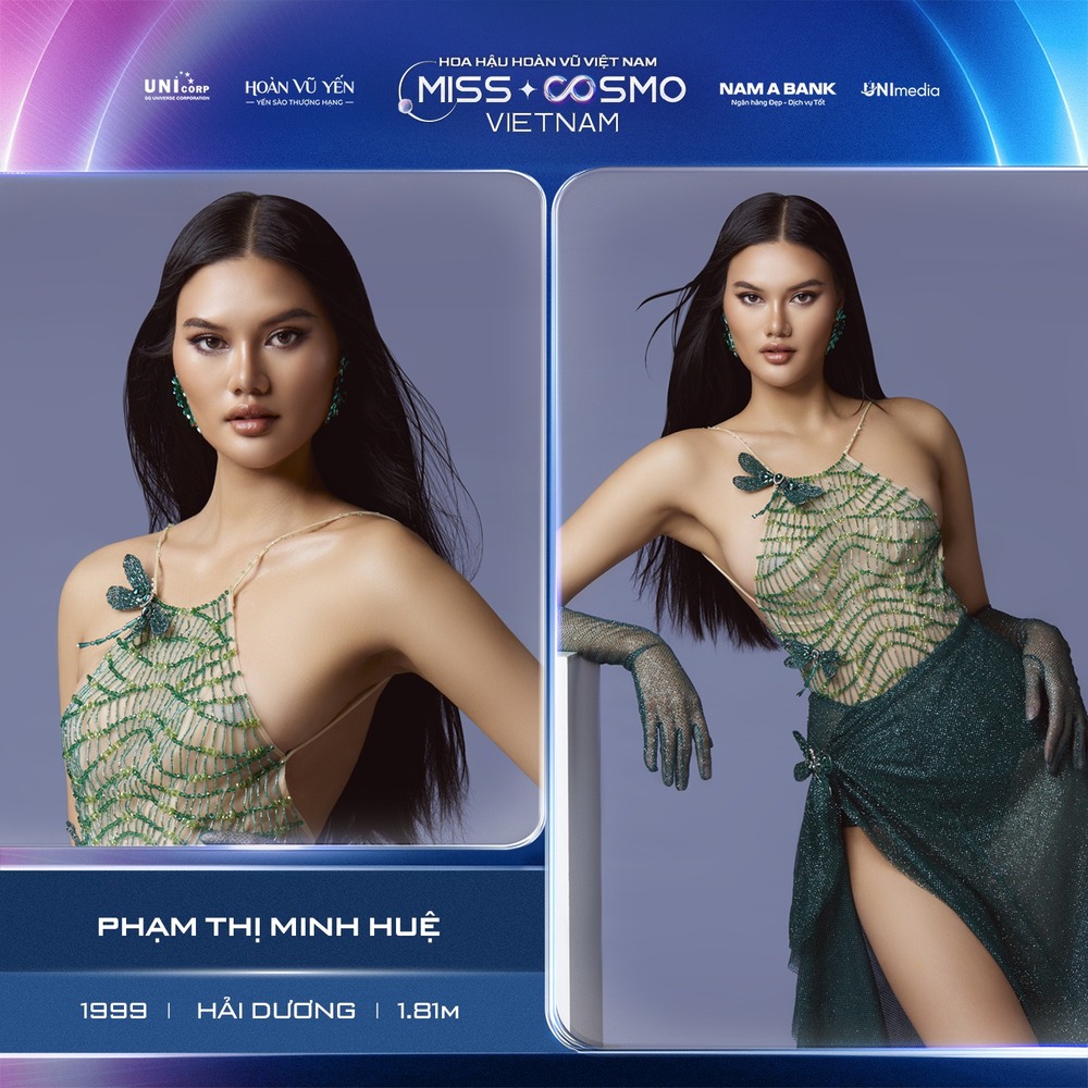 Dàn thí sinh sở hữu chiều cao 'khủng' của cuộc thi online Miss Cosmo Vietnam 2023 - 1