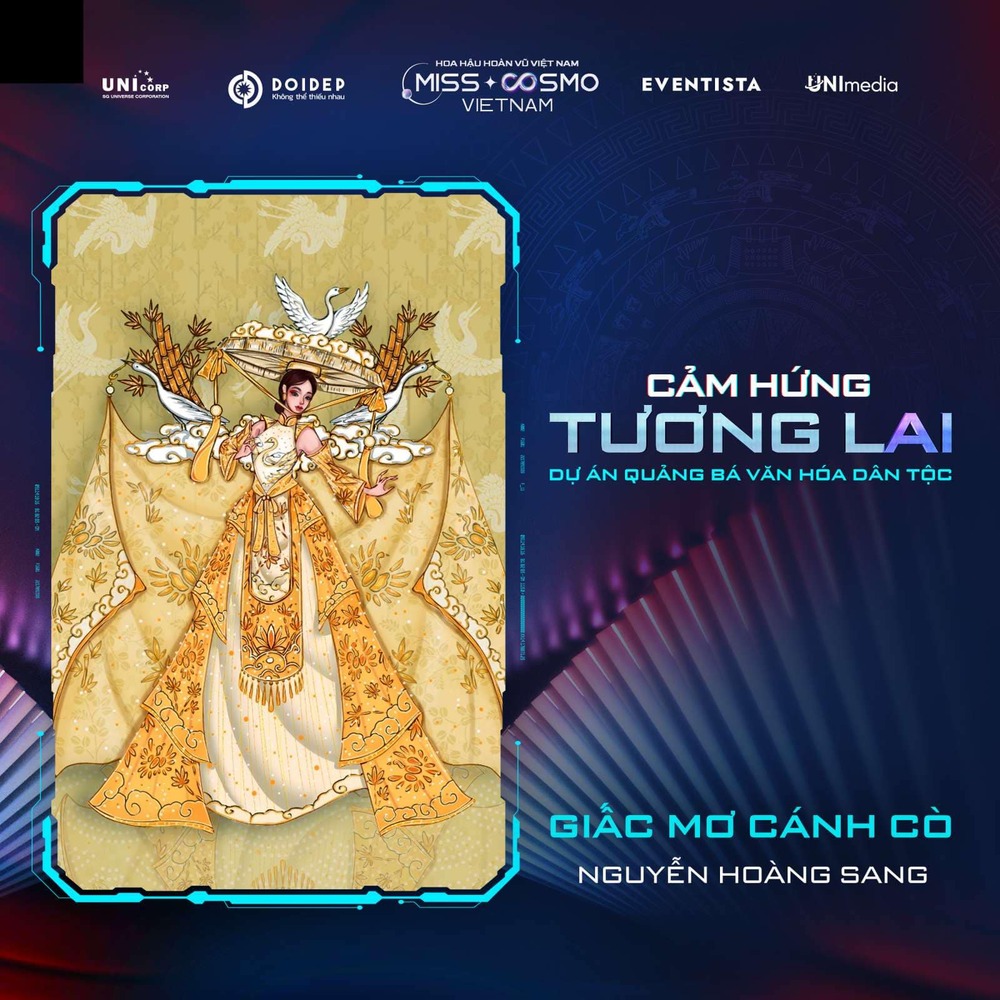 Hàng loạt thiết kế bứt phá trong Dự án Quảng bá Văn hóa Dân tộc - Miss Cosmo Vietnam 2023 - 11