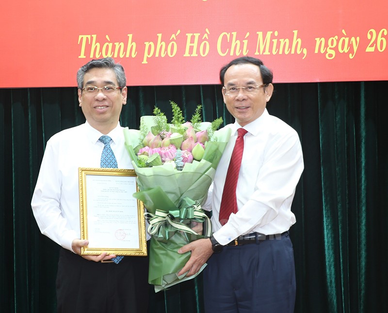 Ông Nguyễn Phước Lộc giữ chức Phó Bí thư Thành ủy TPHCM - 1