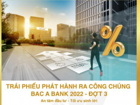  - Bac A Bank phát hành hơn 3.000 tỉ đồng trái phiếu