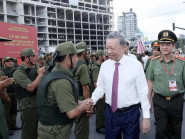 Chủ tịch nước Tô Lâm dự Lễ ra mắt Lực lượng tham gia bảo vệ an ninh, trật tự ở cơ sở