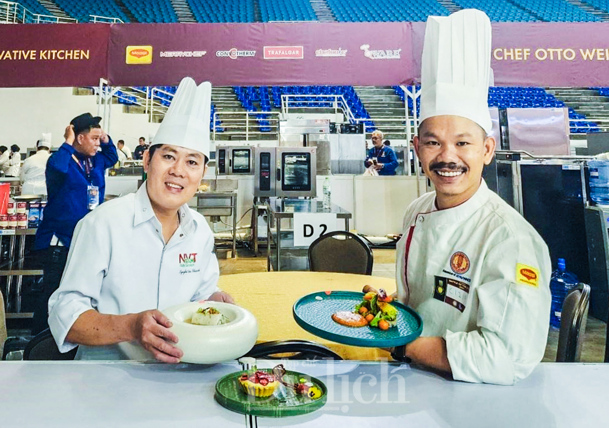 Việt Nam xuất sắc đoạt cú đúp vô địch Khối châu lục Cuộc thi ẩm thực Châu Á - 7