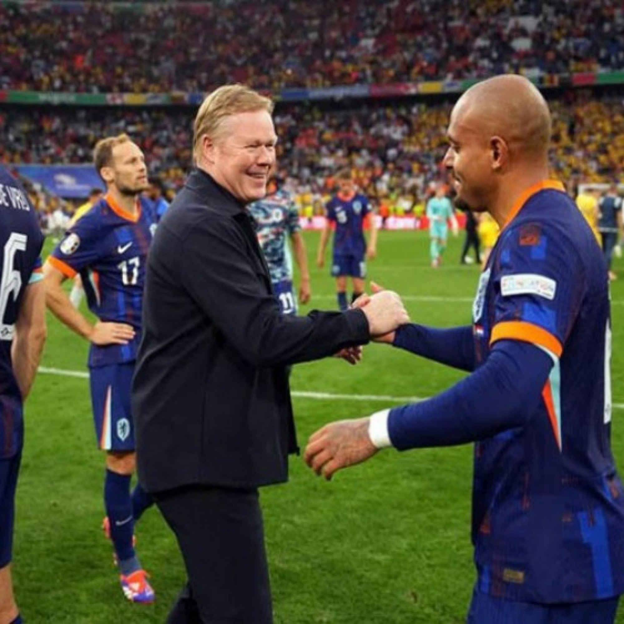  - Hà Lan giật vé tứ kết EURO, HLV Koeman & người hùng Gakpo tự hào cột mốc 16 năm