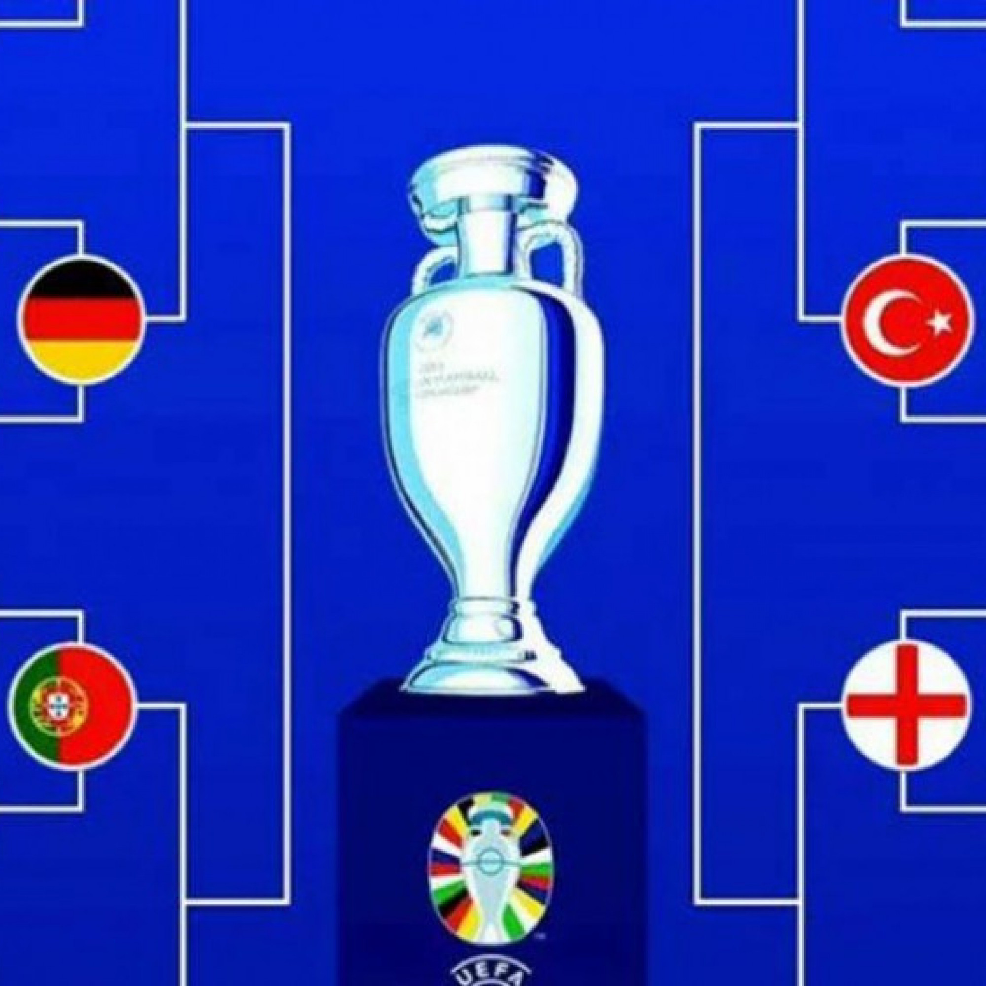  - 4 cặp đấu tứ kết EURO 2024: Một nhánh toàn đại chiến, nhánh kia “David đấu Goliath”