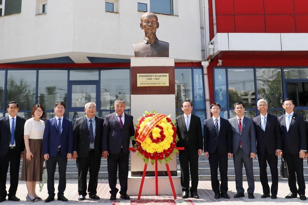 Thú vị ngôi trường mang tên Chủ tịch Hồ Chí Minh tại thủ đô Mông Cổ - 1