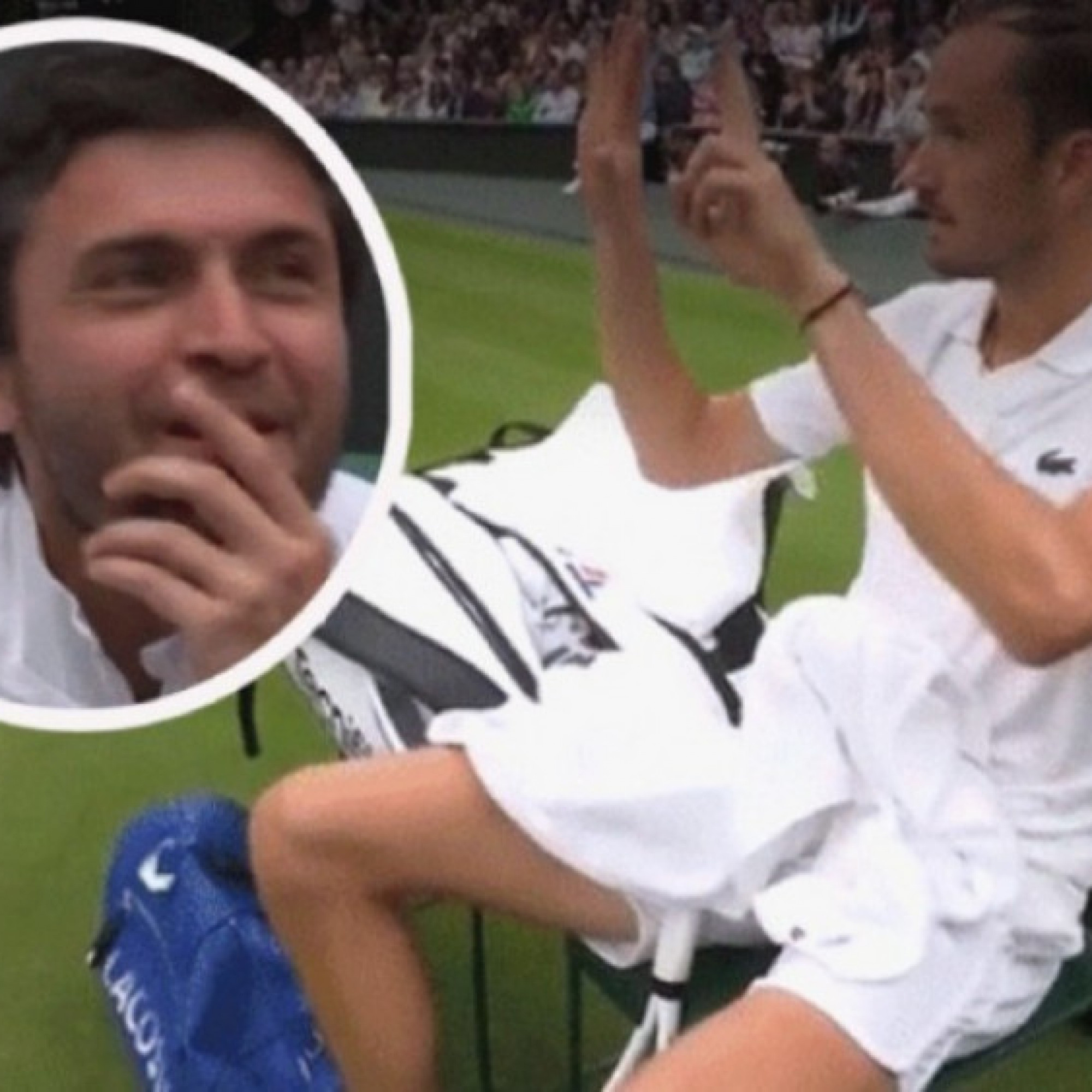  - Medvedev nhẫm lẫn không ngờ, thắng Wimbledon vẫn bị 2 HLV cười đùa