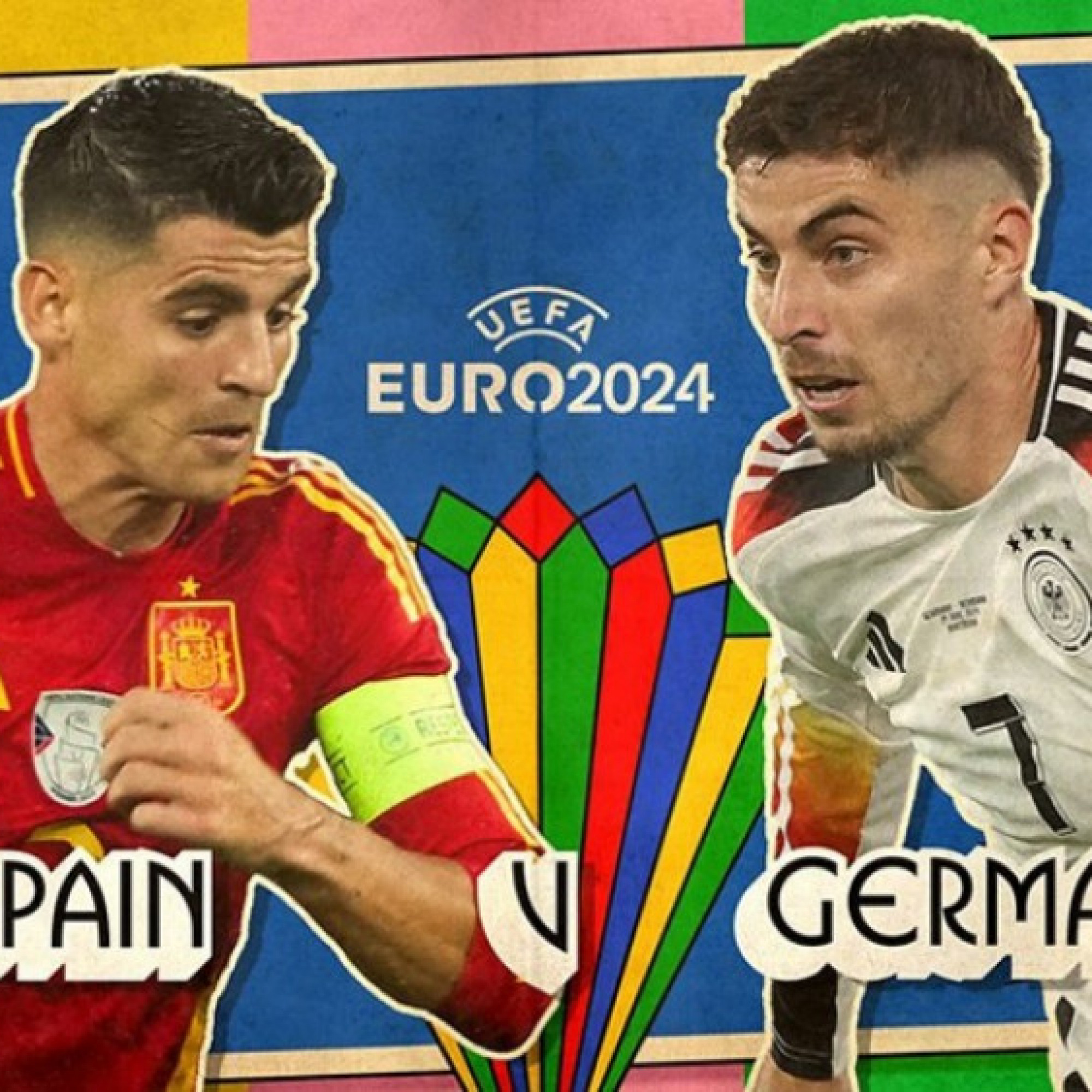  - Trực tiếp bóng đá Tây Ban Nha - Đức: Sane thay Wirtz đá chính (EURO)