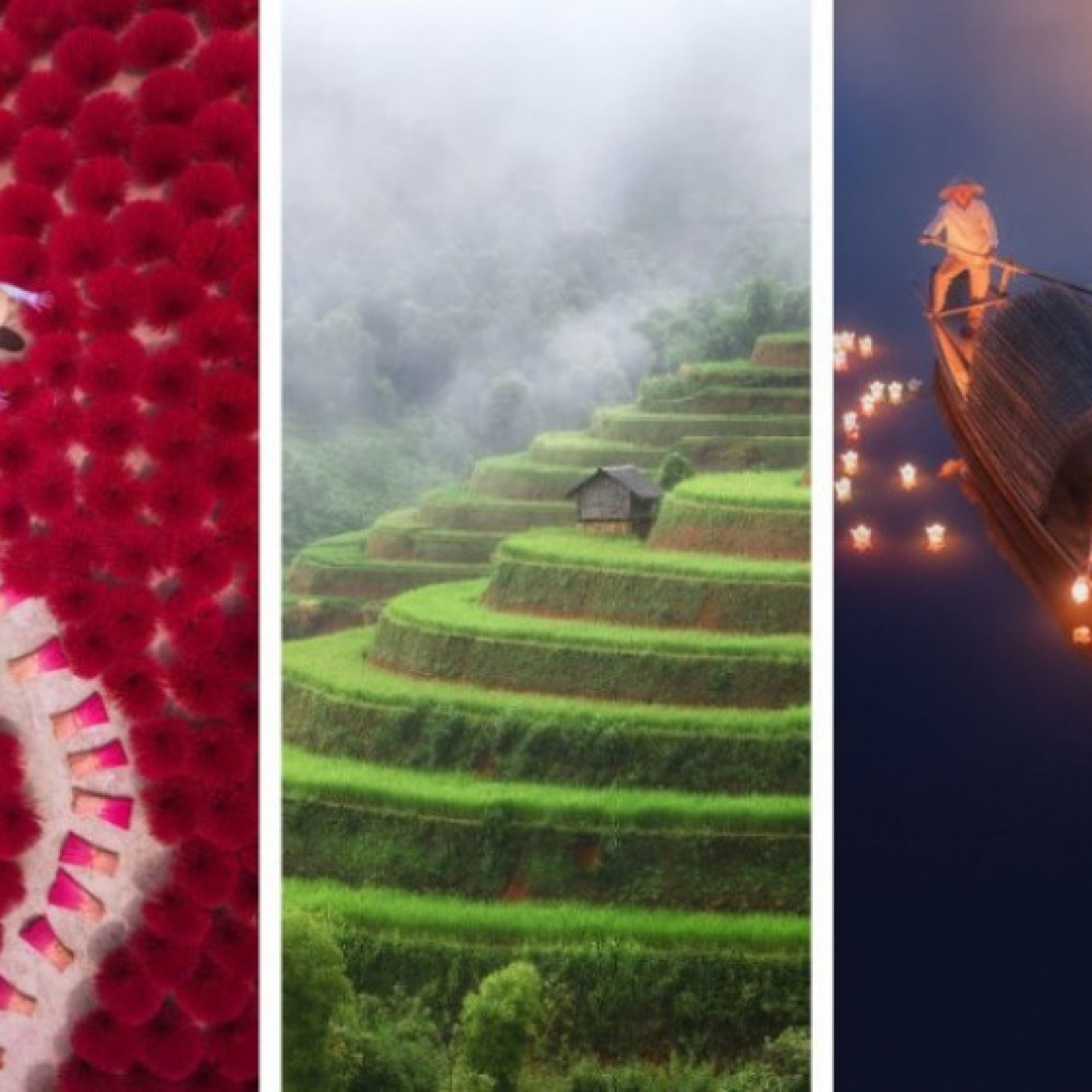 Những bức ảnh trên cao tuyệt đẹp về Việt Nam