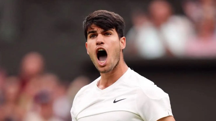 5 thống kê "choáng ngợp" của Alcaraz sau trận thắng Tiafoe ở Wimbledon - 1