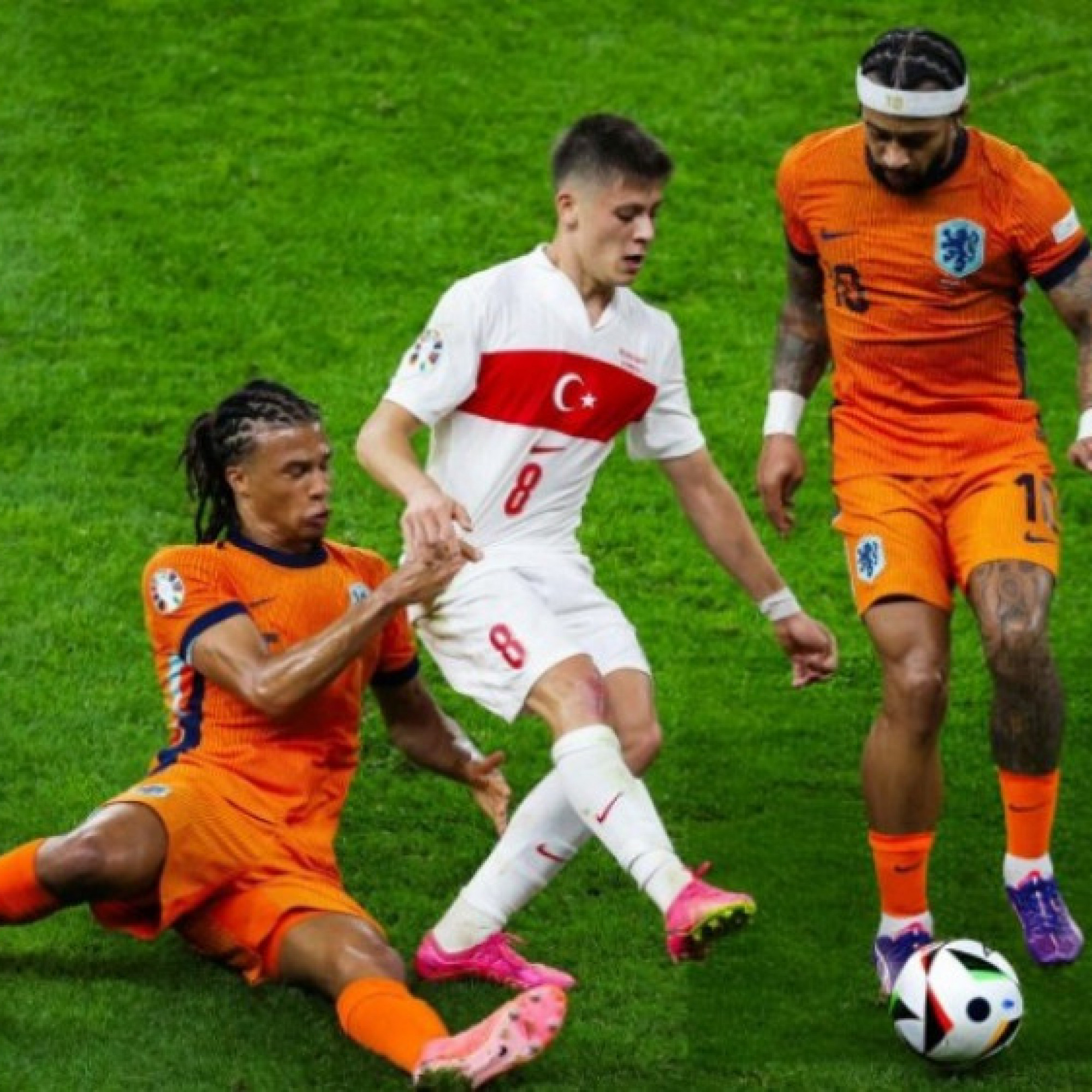  - Video bóng đá Hà Lan - Thổ Nhĩ Kỳ: Ngược dòng ngoạn mục, bi kịch phản lưới (EURO)
