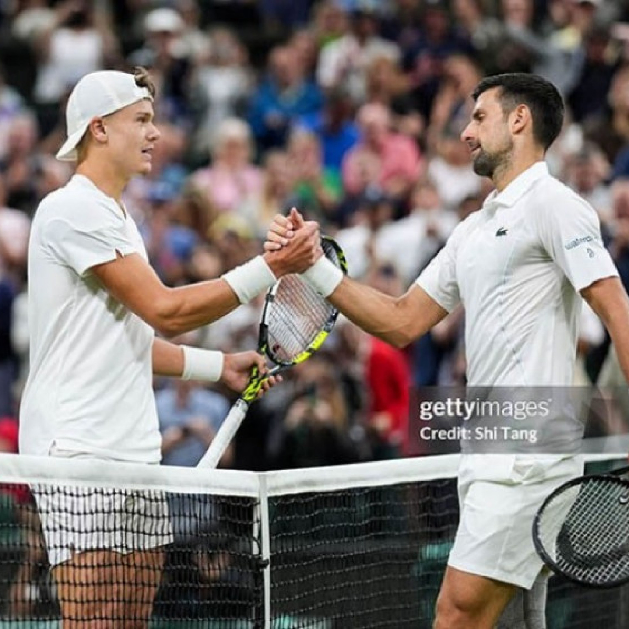  - Video tennis Rune - Djokovic: Thuần phục ngựa ô, 3 set chóng vánh (Wimbledon)