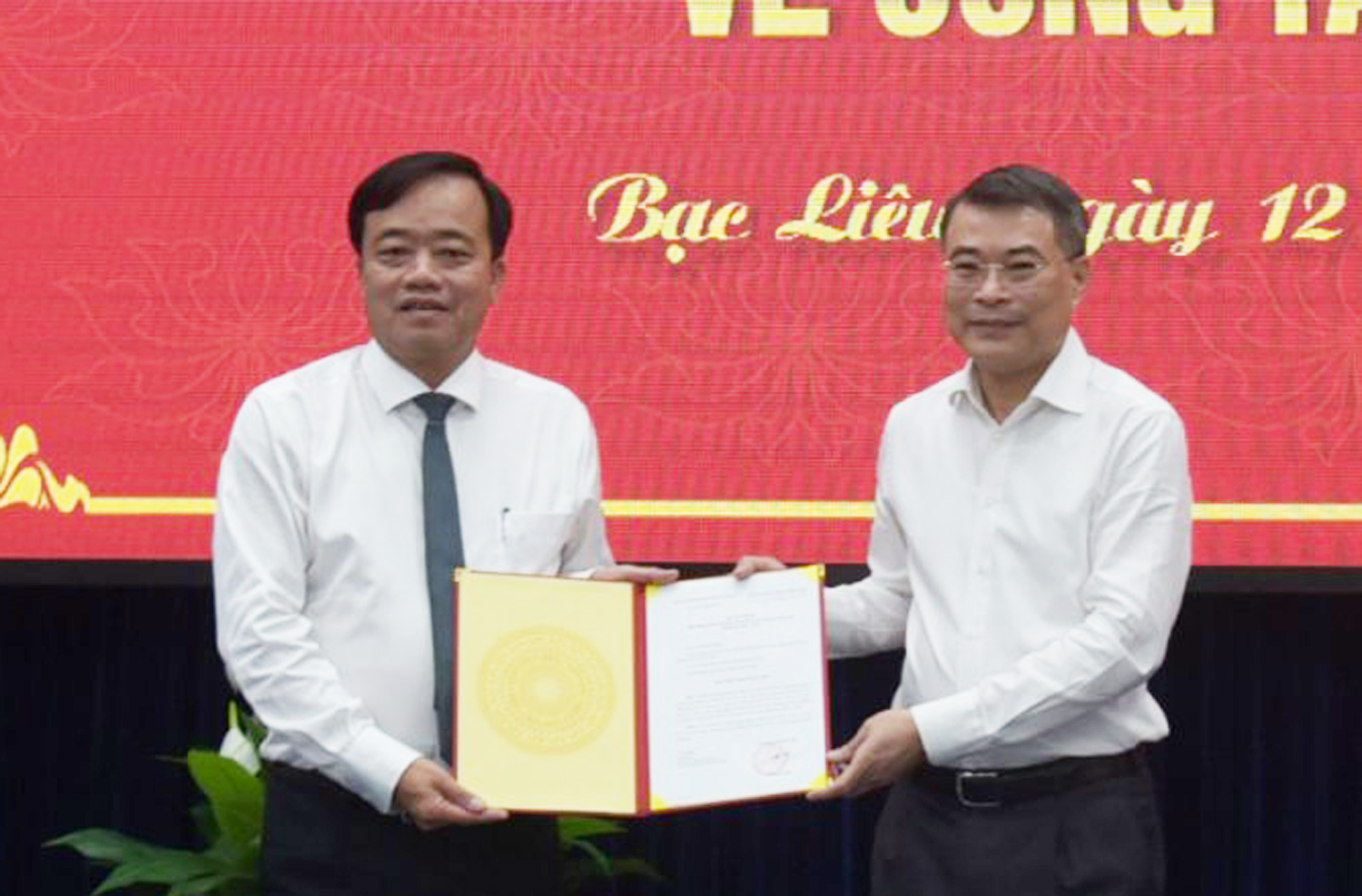 Chủ tịch tỉnh Cà Mau làm Phó bí thư Tỉnh ủy Bạc Liêu - 1