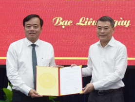 Chủ tịch tỉnh Cà Mau làm Phó bí thư Tỉnh ủy Bạc Liêu