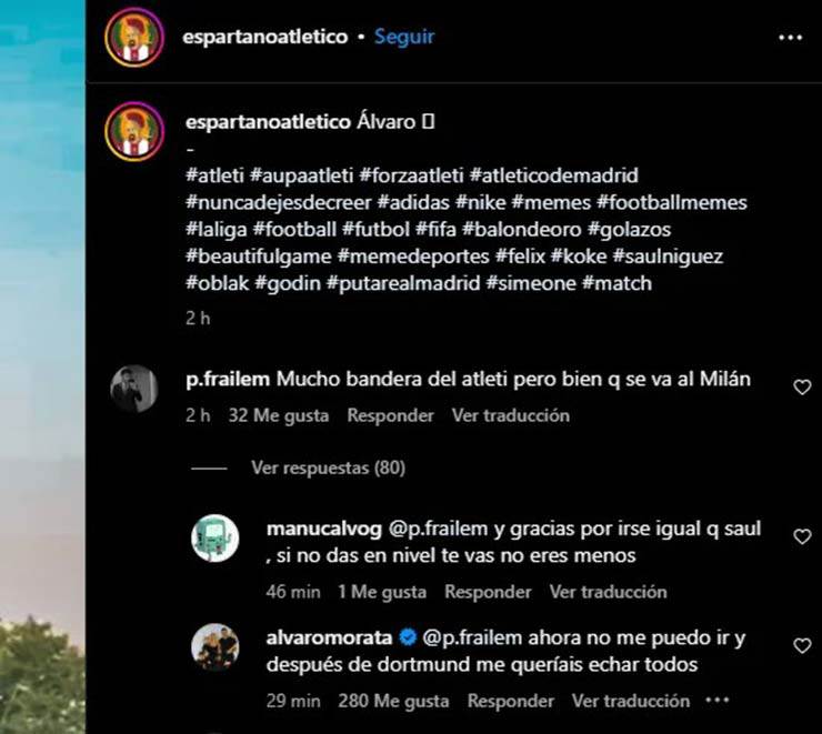 Morata vừa vô địch EURO đã cãi nhau với fan, sắp bị Alvarez của Man City thay thế - 2