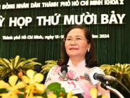 Chủ tịch HĐND TPHCM Nguyễn Thị Lệ làm Trưởng đoàn giám sát thực hiện Nghị quyết 98