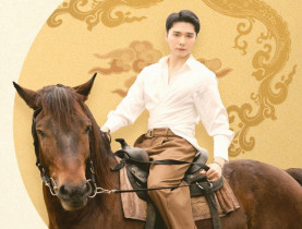 Hải Nam học đấu kiếm, cưỡi ngựa, bắn cung để vào vai Thái tử trong phim kinh dị 