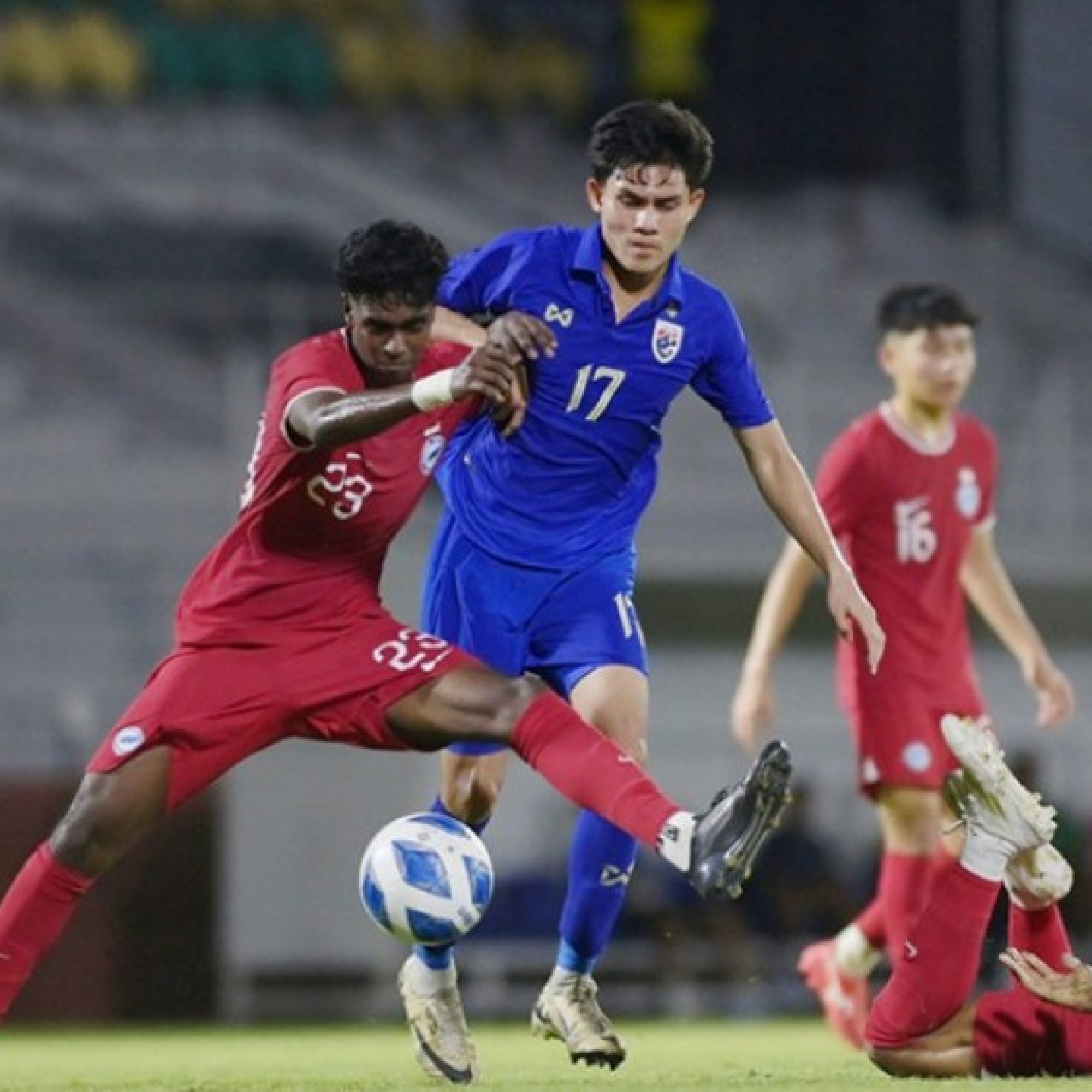  - Video bóng đá U19 Thái Lan - U19 Singapore: Ngược dòng kịch tính cuối trận (U19 Đông Nam Á)