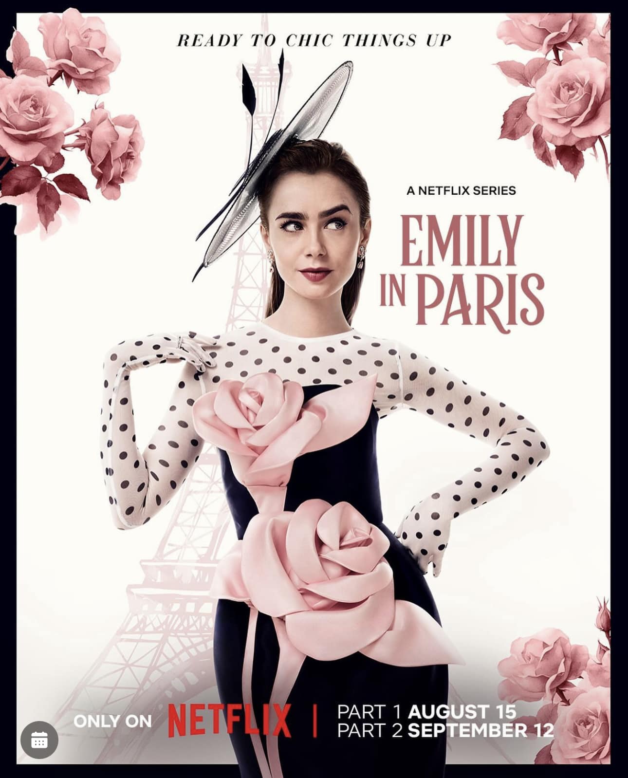 Lily Collins mặc trang phục của Đỗ Mạnh Cường xuất hiện trên poster của “Emily in Paris” - 1