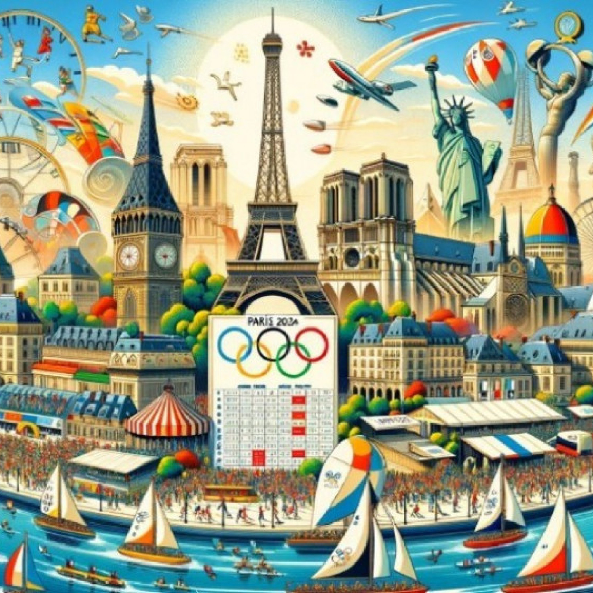 Lịch thi đấu các môn thể thao tại Thế vận hội - Olympic 2024 mới nhất