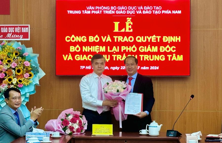 Trung tâm phát triển Giáo dục và Đào tạo phía Nam có phó giám đốc phụ trách - 2