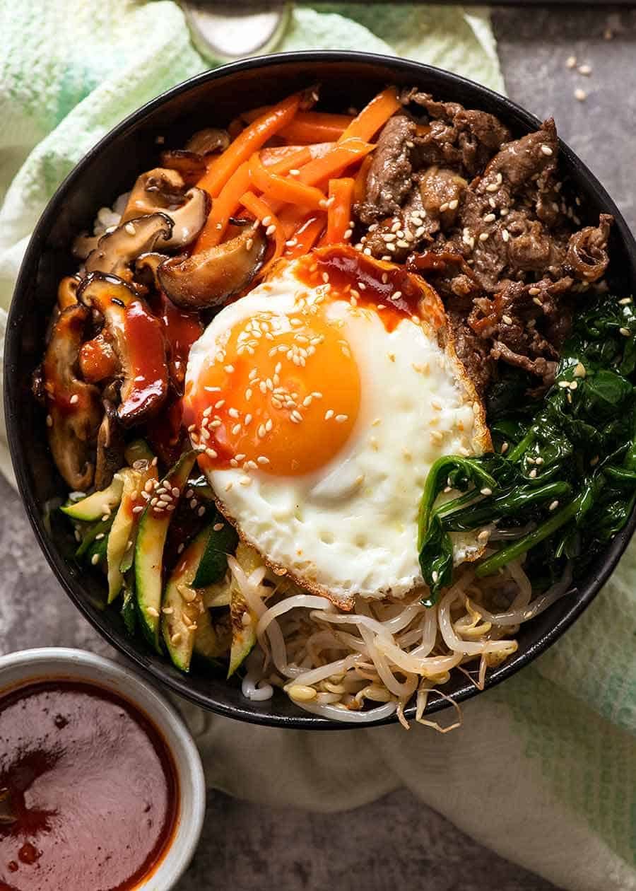 Mách bạn công thức làm món cơm trộn Bibimbap ngon chuẩn vị - 2