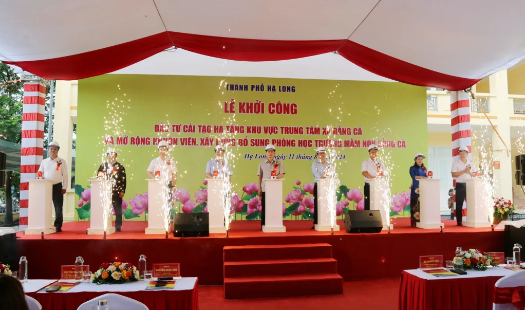 Khởi công 4 công trình trọng điểm cho các xã vùng cao của TP Hạ Long - 1