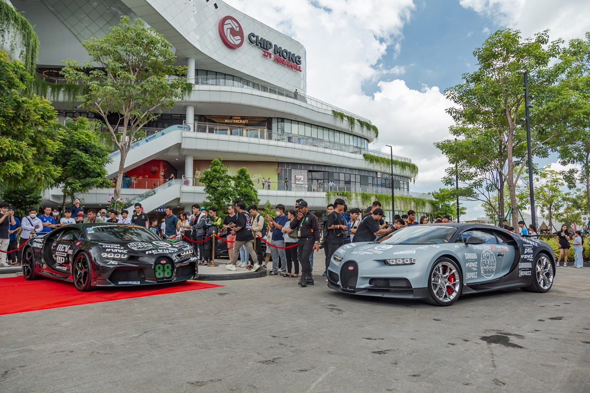 Dàn siêu xe xuất hiện trong lễ ra mắt sự kiện Gumball 3000 tại Campuchia - 5