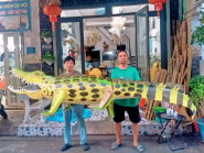 Truyền nhân đời thứ ba làm lồng đèn tại Phú Bình
