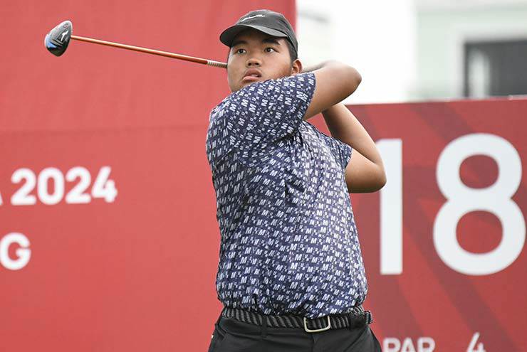 Đức Sơn tạm dẫn đầu giải vô địch Golf quốc gia, mơ đứng trên bục cao nhất - 1