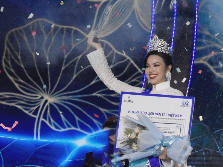 Nguyễn Phương Anh đăng quang Hoa hậu Du lịch bản sắc Việt Nam 2024