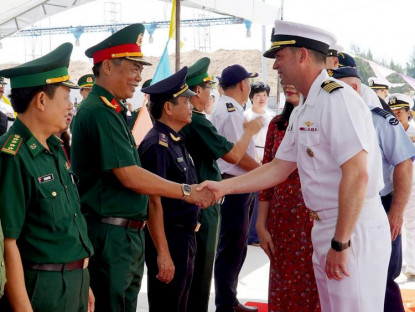 Chuyển động - Đoàn công tác Chương trình Đối tác Thái Bình Dương và Thiên Thần Thái Bình Dương đến Quảng Ngãi