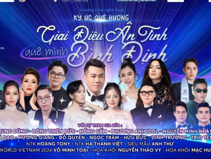 Giải trí - Đêm nhạc ‘Ký ức Quê hương’ lan tỏa tình yêu Bình Định