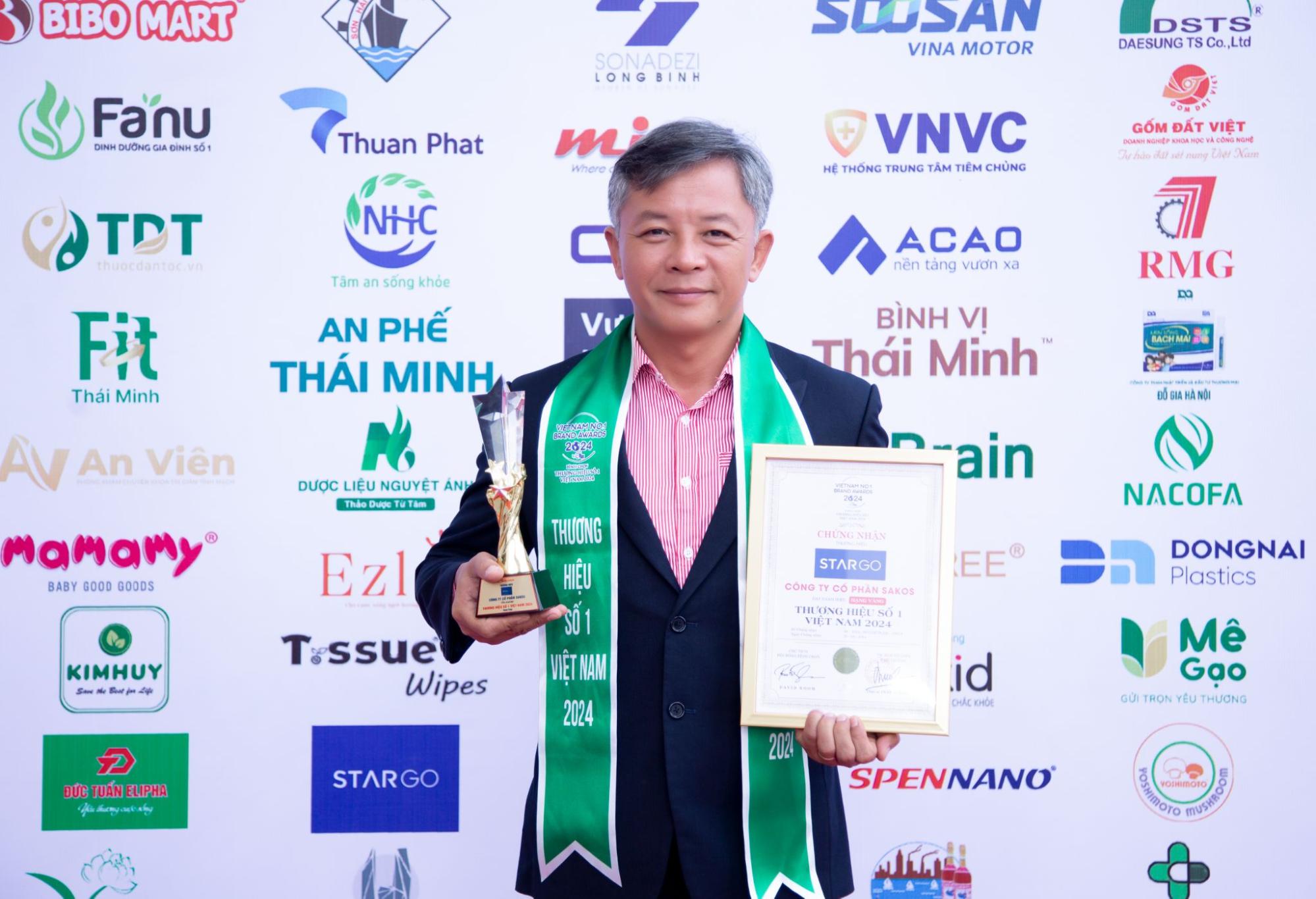 STARGO được vinh danh tại Lễ công bố Thương hiệu Số 1 Việt Nam 2024 - Vietnam No.1 Brand Award 2024 - 3