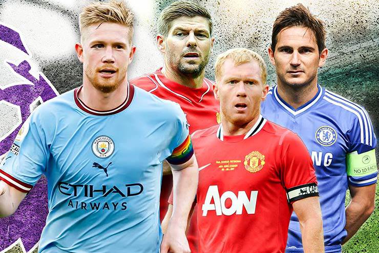De Bruyne, Gerrard hay Lampard là tiền vệ xuất sắc nhất lịch sử Ngoại hạng Anh? - 1