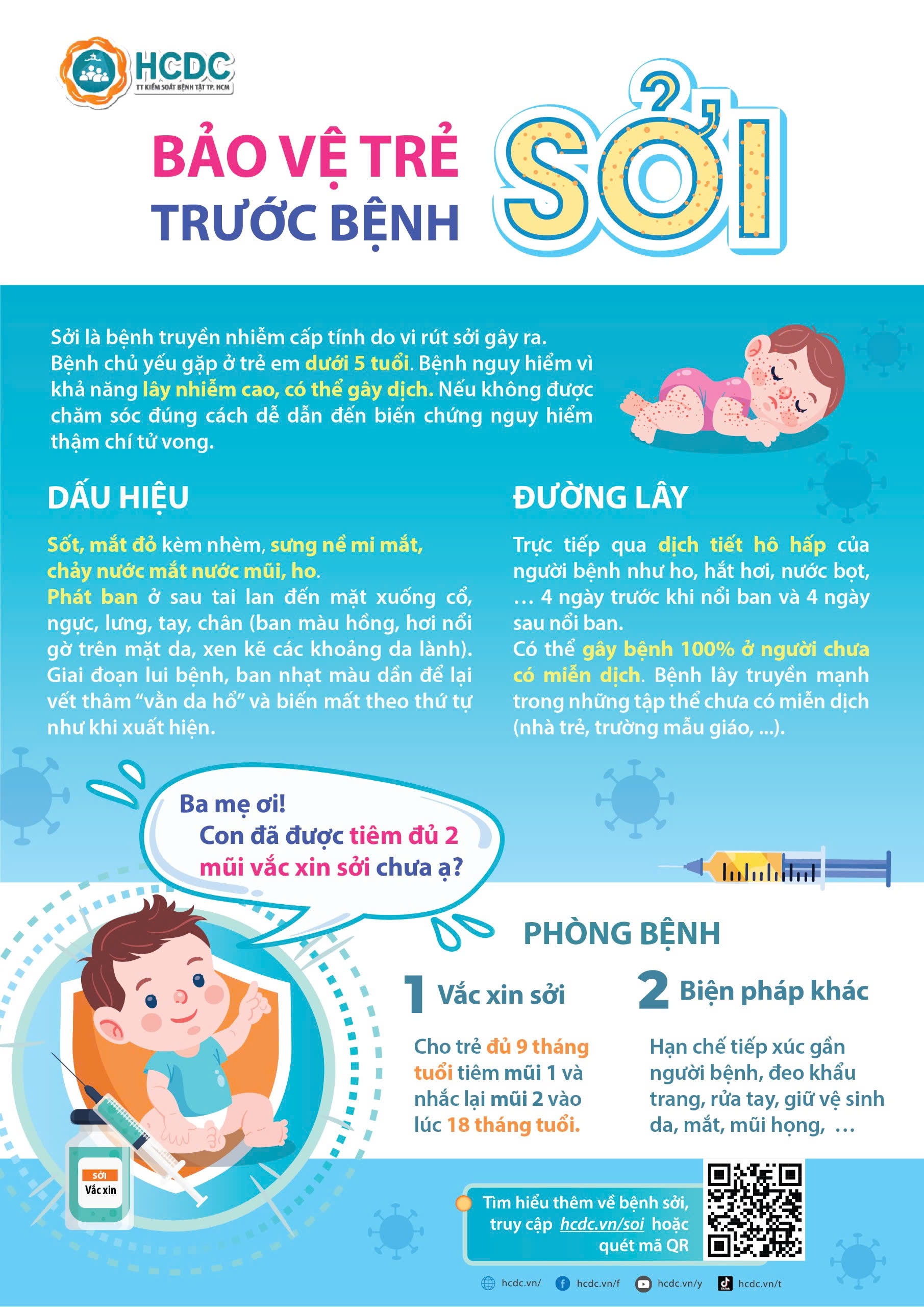 TP.HCM công bố dịch sởi - 2