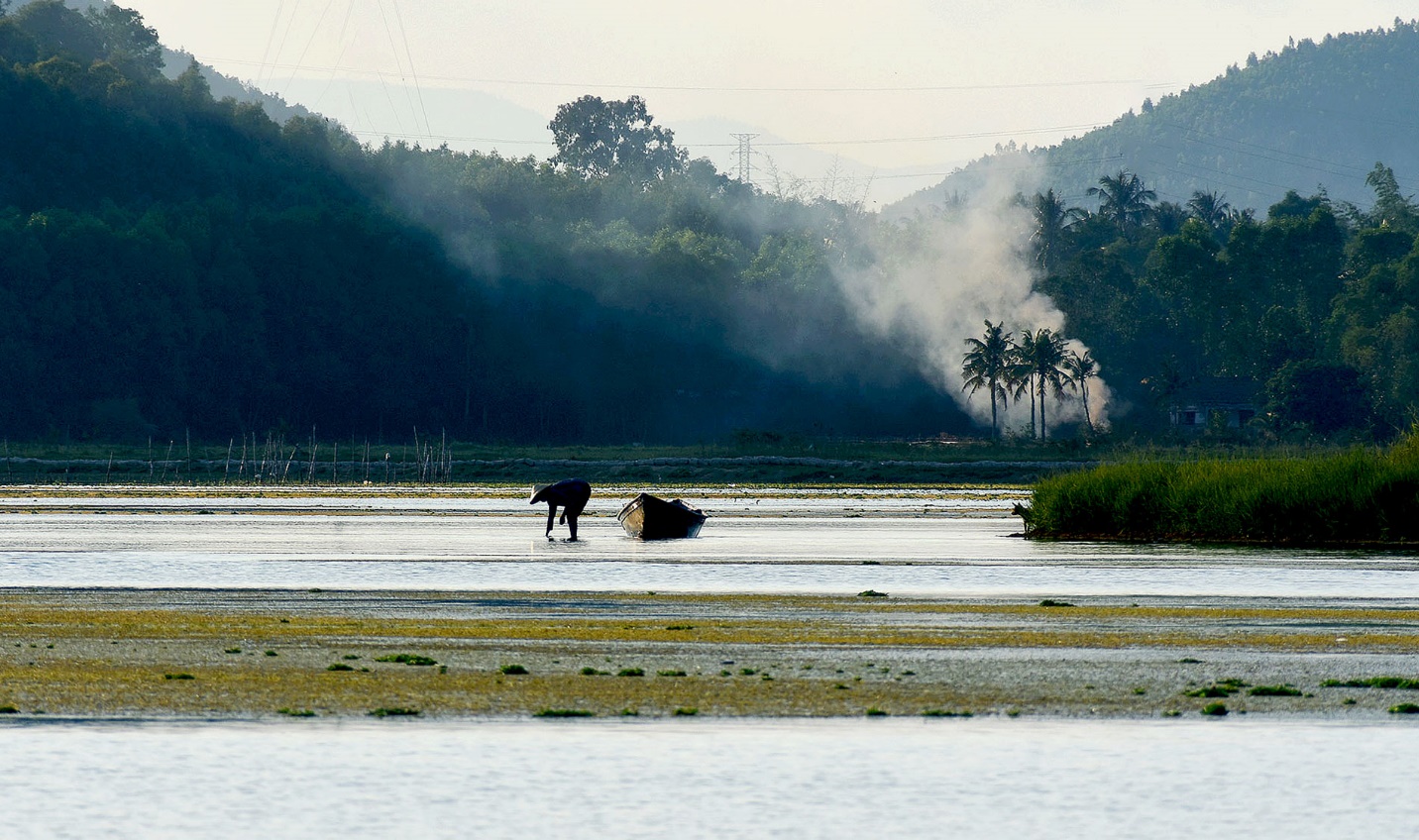 ‘tham reu khong lo’ tao nen buc tranh ky ao tren dam an khe - 19