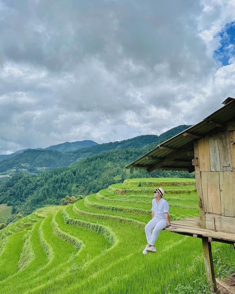 Bay dù lượn giữa không trung, chiêm ngưỡng vẻ đẹp Mù Cang Chải - 8